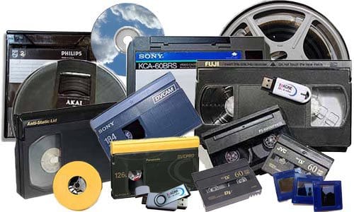 videoband, kassettband, smalfilm till usb